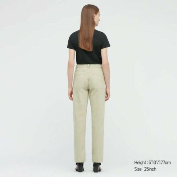 Uniqlo x Christophe Lemaire U REGULAR-FIT STRAIGHT JEANS Size 22 - Picture 3 of 8